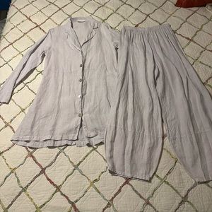 Bryn Walker Linen Pant Suit